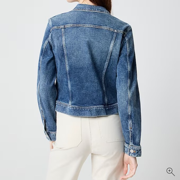 J. Crew NWT Classic Blue‎ Denim Jacket womens size XXL - Picture 14 of 14